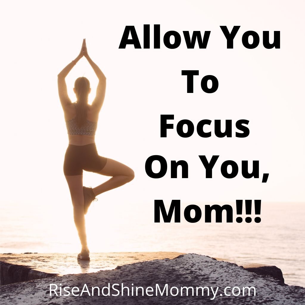 Focus on you and don't feel bad for taking care of yourself. It will make you a better mom.